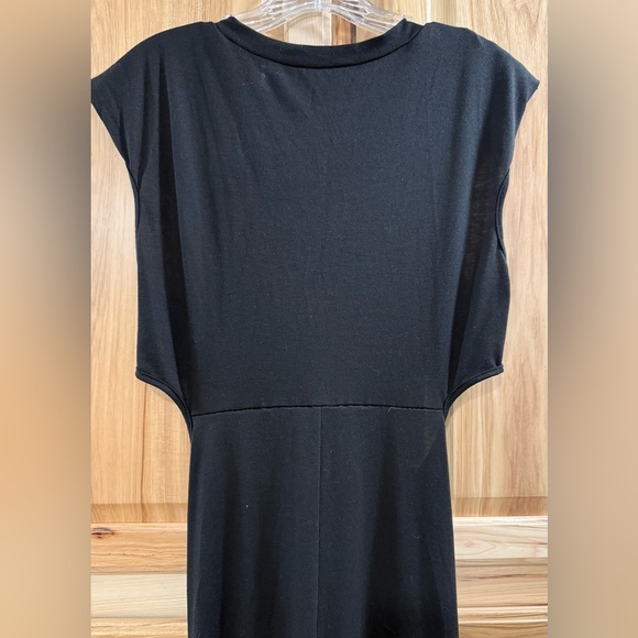 Cupshe Black Maxi Feminine Cut Out Dress Stretch Chic Elegant - Picture 10 of 16